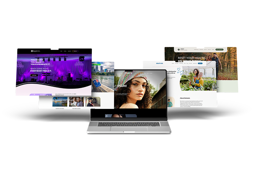 Affordable website examples design and developed by our Australian team
