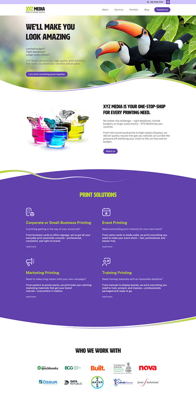 Xyz Media - A Spot Site client