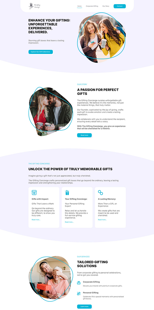 The Gifting Concierge - A Spot Site client
