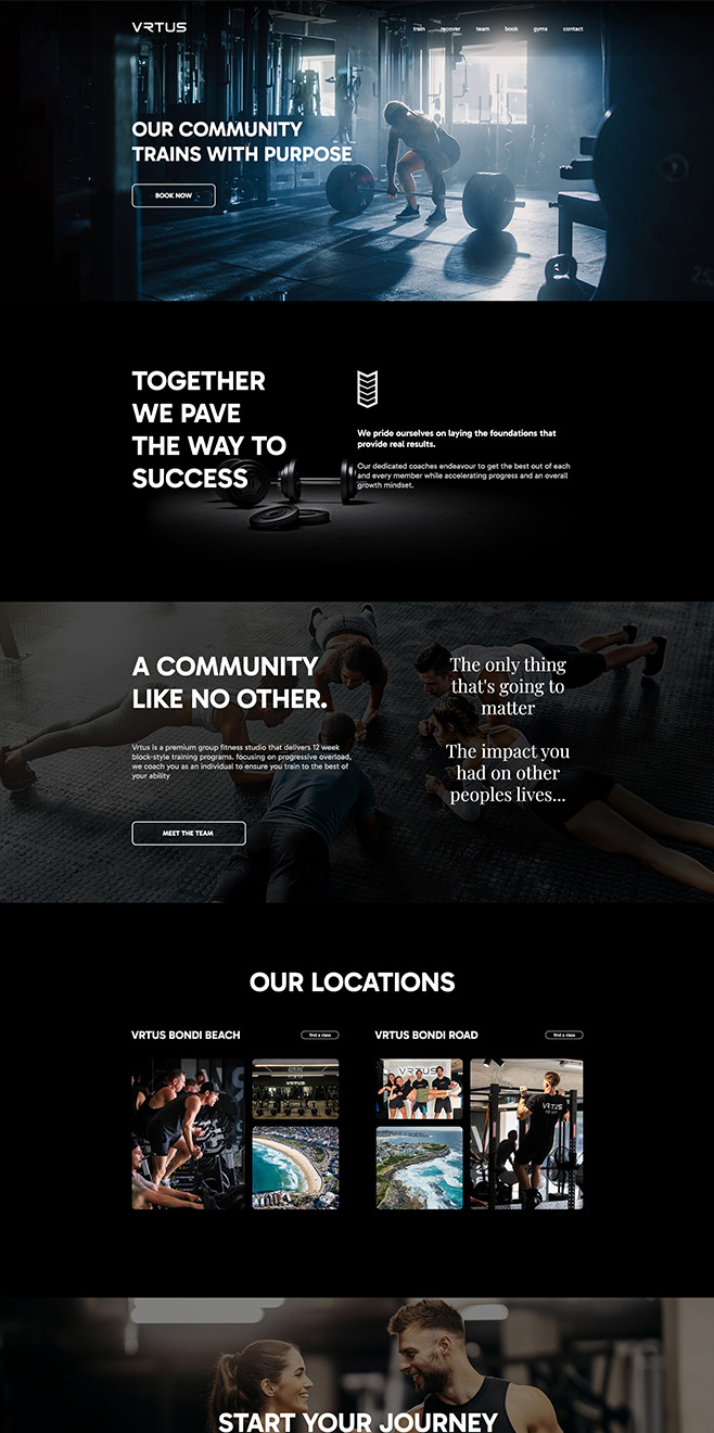 VRTUS - A Spot Site client