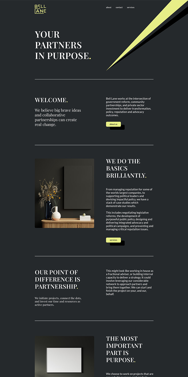 Bell Lane - A Spot Site client