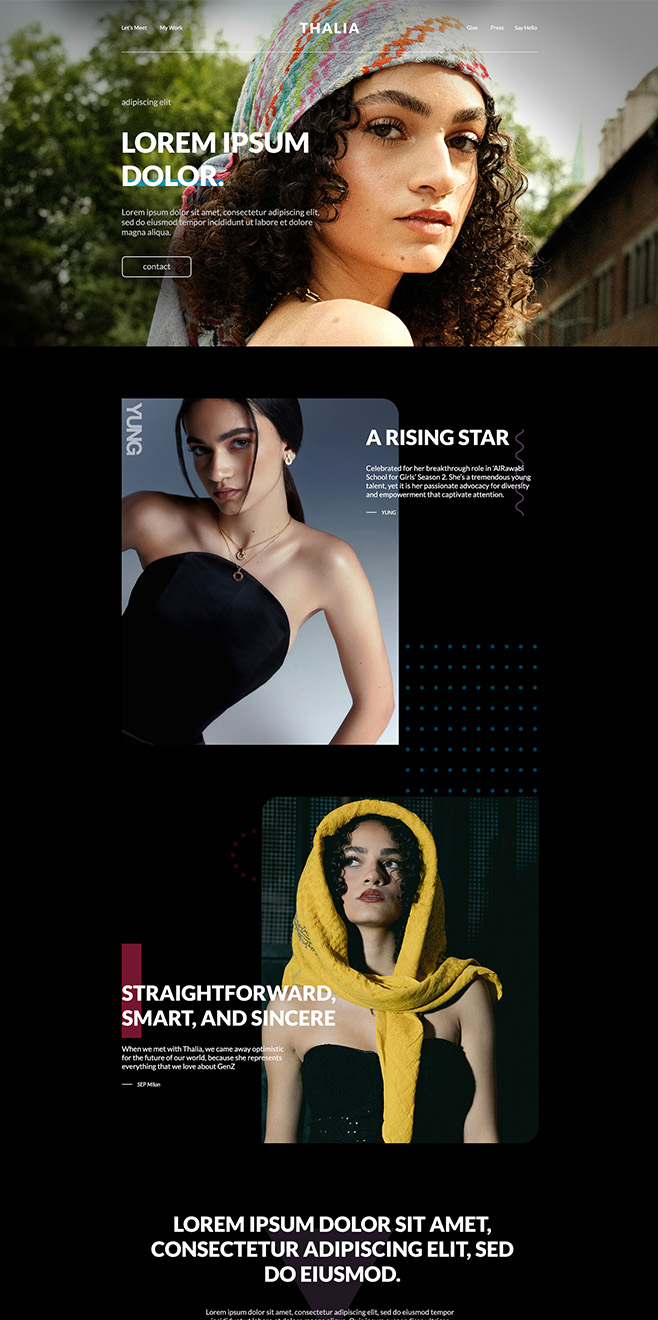 Thalia - A Spot Site client