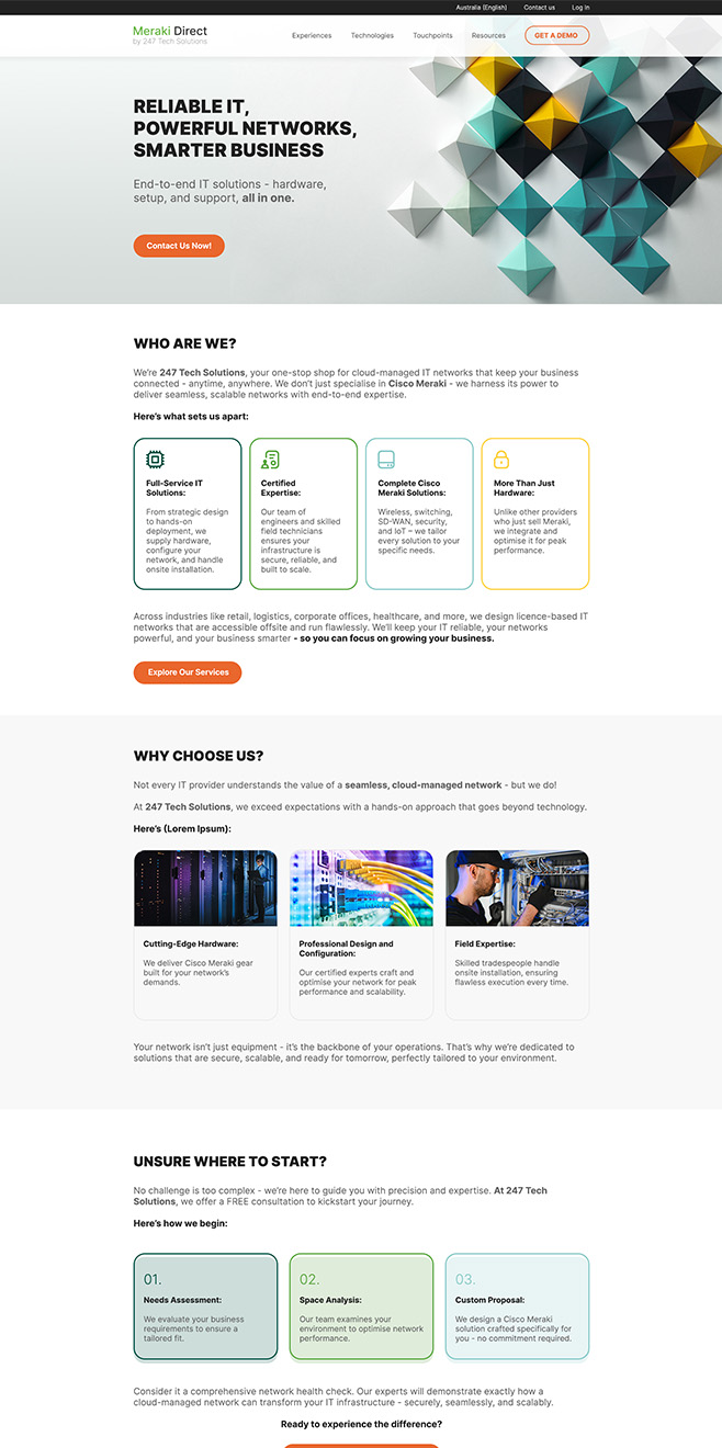 Meraki Direct - A Spot Site client